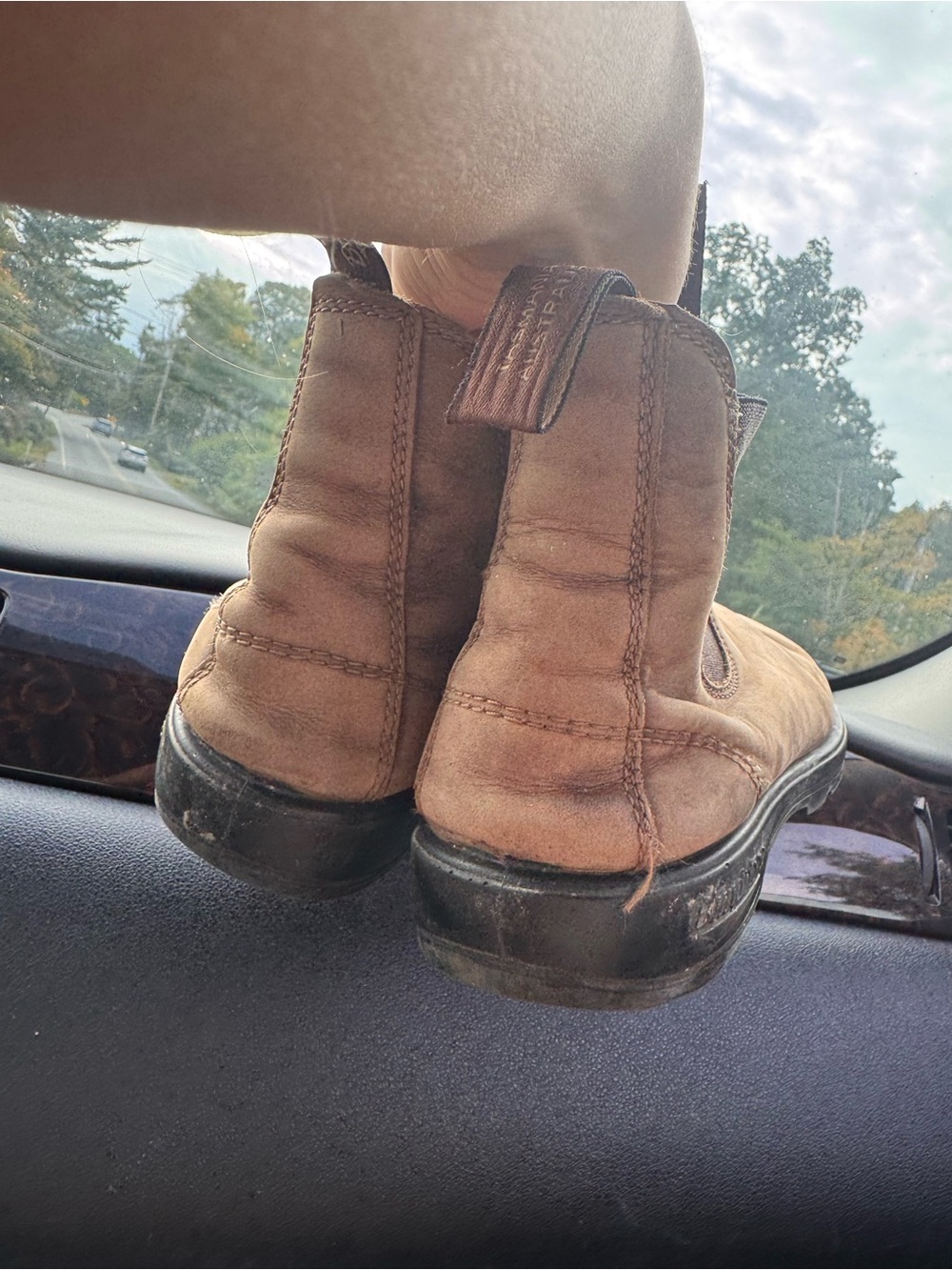 Blundstone weathered Chelsea Ankle Booties size 10 - Picture 5 of 9